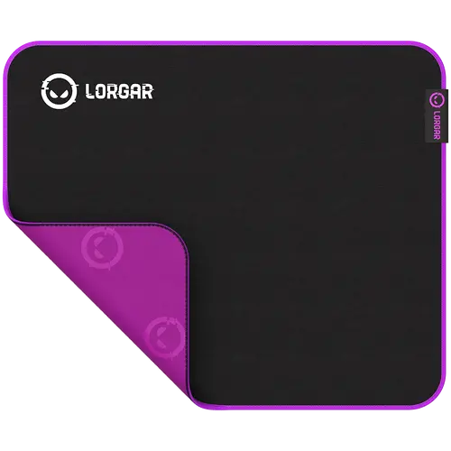 Lorgar Main 313, Gaming mouse pad, High-speed surface, Purple anti-slip rubber base, size: 360mm x 300mm x 3mm, weight 0.195kg - image 1