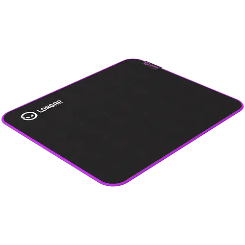 Lorgar Main 313, Gaming mouse pad, High-speed surface, Purple anti-slip rubber base, size: 360mm x 300mm x 3mm, weight 0.195kg - image 2