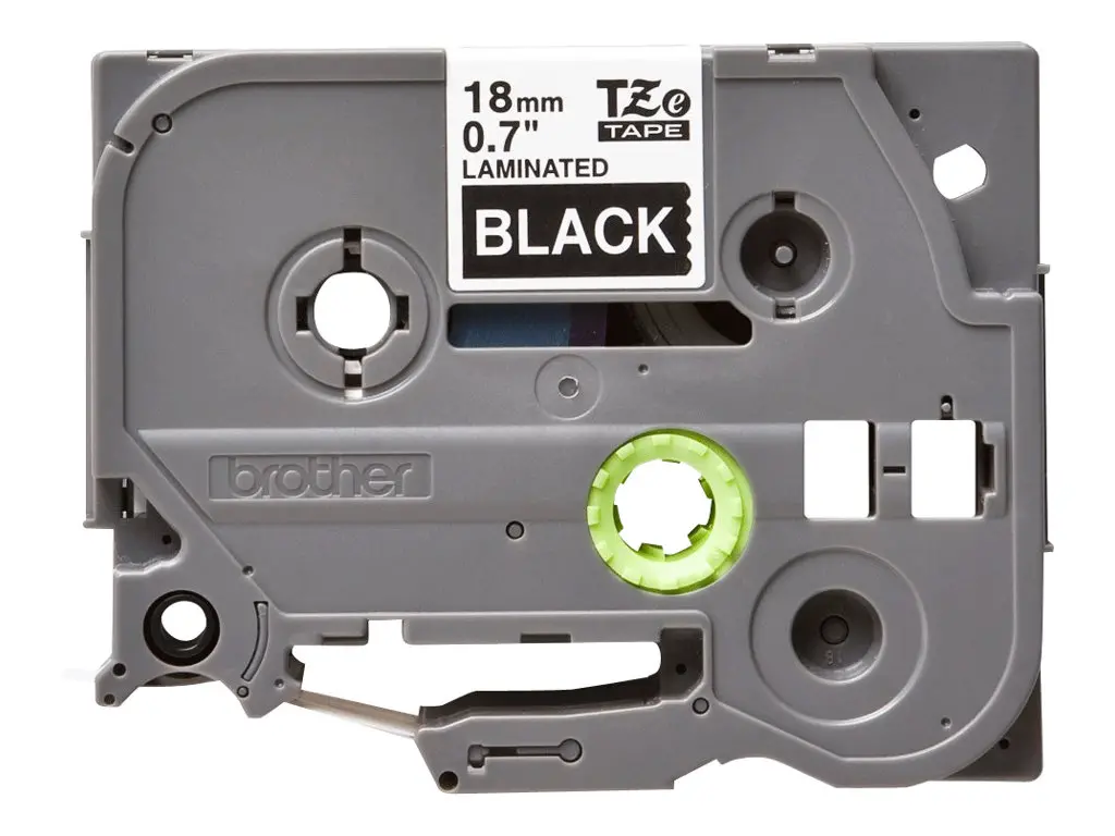 Consumabil, Brother TZe-345 Tape White on Black, laminată, 18mm, 8m - Eco