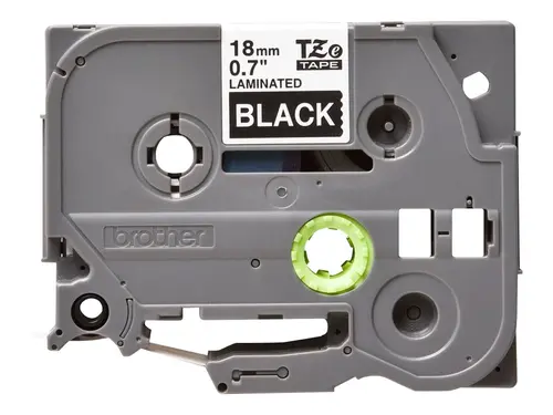 Αναλώσιμο, Brother TZe-345 Tape White on Black, πλαστικοποιημένη, 18mm, 8m - Eco Αναλώσιμο, Brother TZe-345 Tape White on Black, πλαστικοποιημένη, 18mm, 8m - Eco
