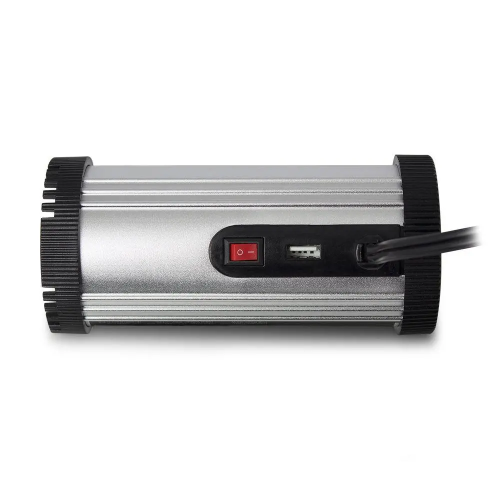 Инвертор Ewent EM3995, DC/AC 12V/230V, 150W, USB 2.1 A, Сребрист - image 5