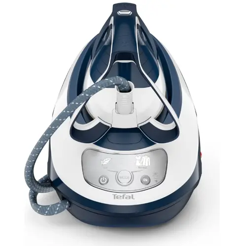 Парогенератор, TEFAL GV9221E0 ProExpress Protect, blue, 2600W, electronic temp settings, 7,6bars, 140g/min, steam boost 550g/min, Durilium Airglide Autoclean Ultra Thin soleplate, AD, AO, removable water tank 1,8L, calc collector, lock system, fast heat up 2min - image 2