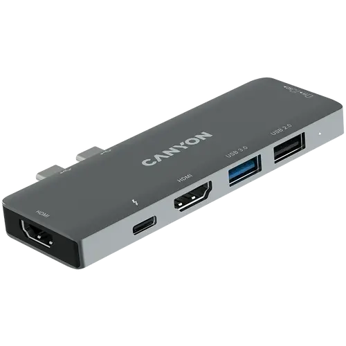 CANYON hub DS-5 7in1 Thunderbolt 3 Space Grey - image 2
