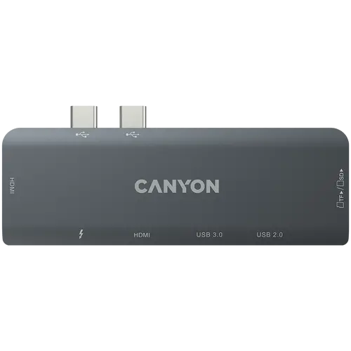 CANYON hub DS-5 7in1 Thunderbolt 3 Space Grey - image 3