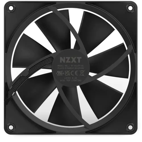 Вентилатор NZXT F140 RGB Черен - image 5