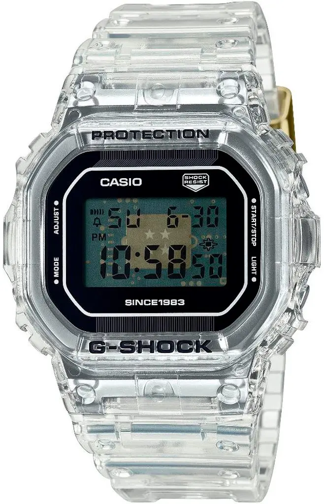 Ceas pentru bărbați Casio G-Shock 40th Anniversary Clear Remix - DW-5040RX-7ER