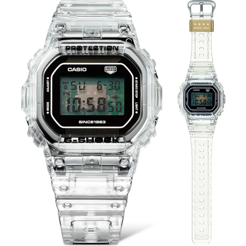Ceas pentru bărbați Casio G-Shock 40th Anniversary Clear Remix - DW-5040RX-7ER - image 1