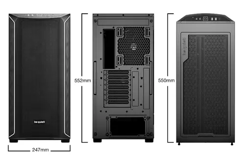 be quiet! кутия Case EATX - Shadow Base 800 DX Black - image 1