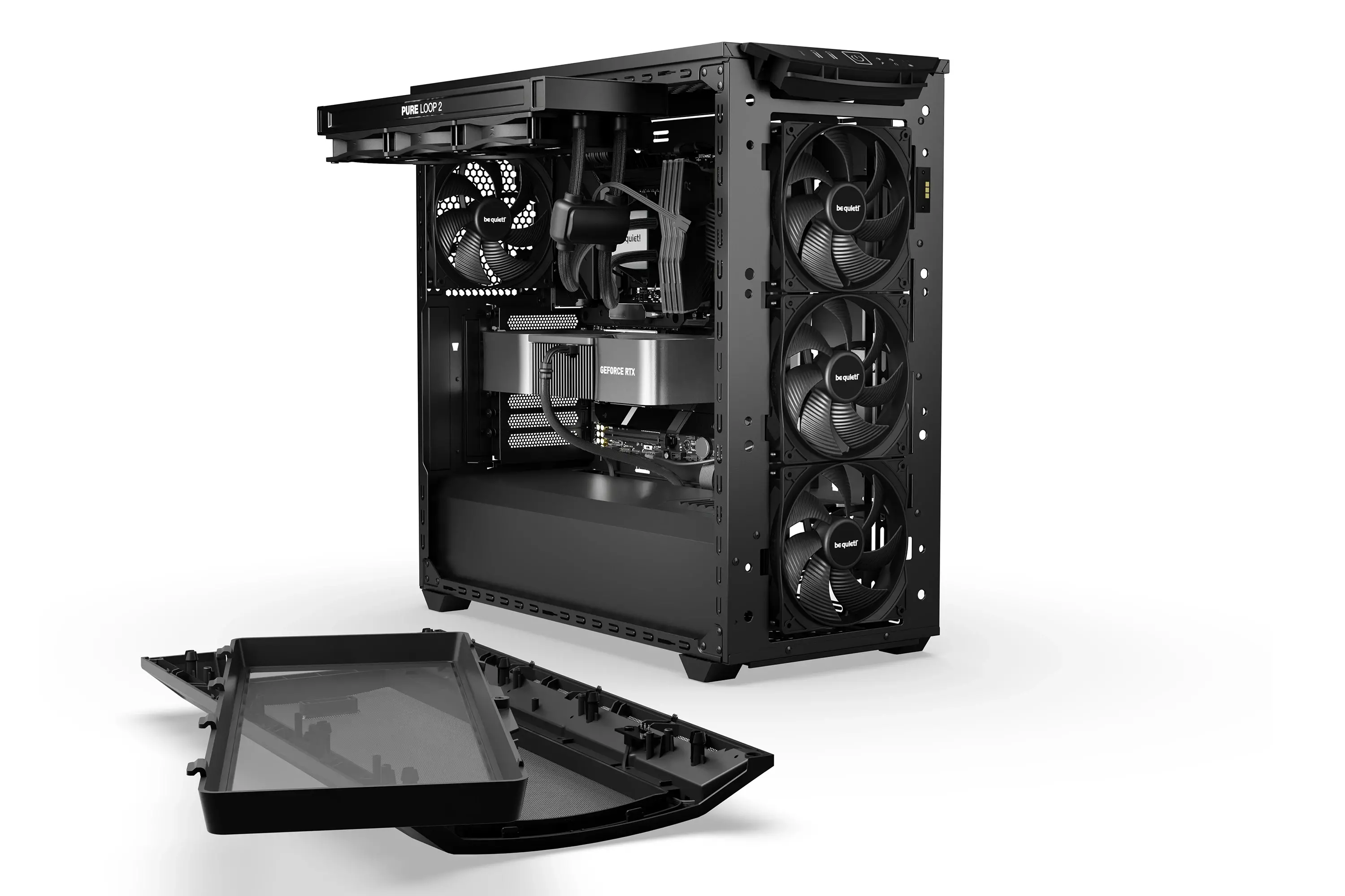 be quiet! кутия Case EATX - Shadow Base 800 DX Black - image 7