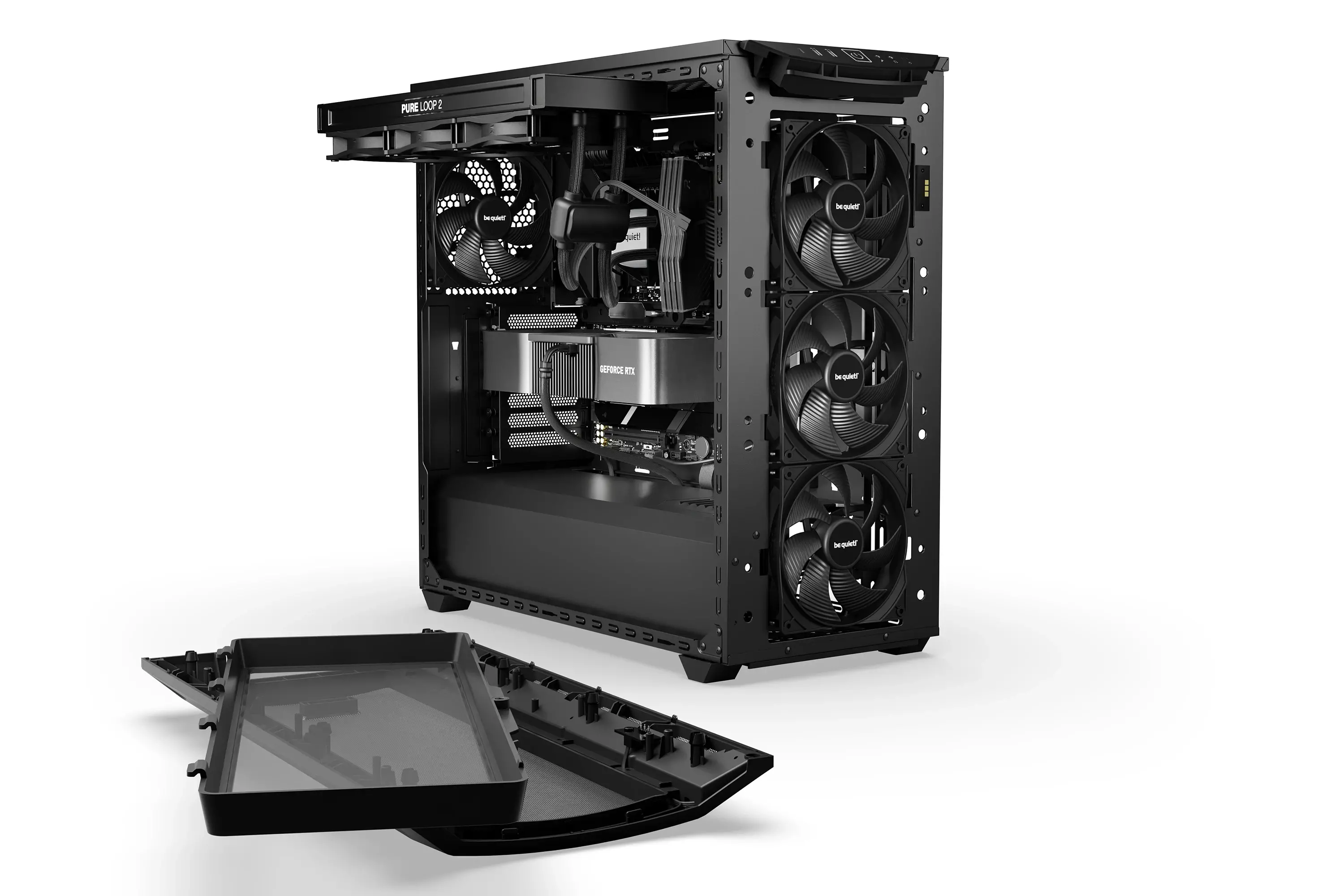 be quiet! кутия Case EATX - Shadow Base 800 Black - image 7