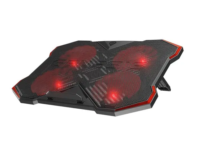 Stand, Genesis pad de răcire laptop Oxid 260 15.6-17.3 4 ventilatoare, lumină LED, 2 USB