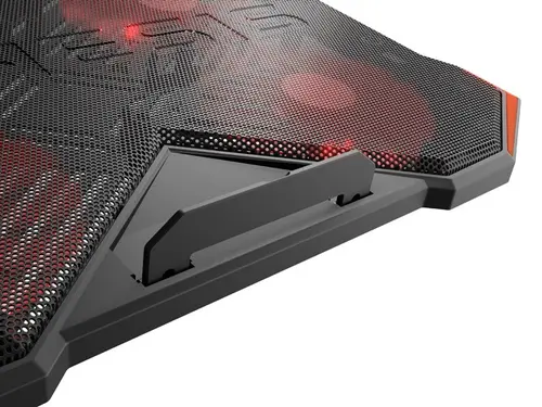 Стойка, Genesis Laptop Cooling Pad Oxid 260 15.6-17.3 4 Fans, Led Light, 2 Usb - image 3