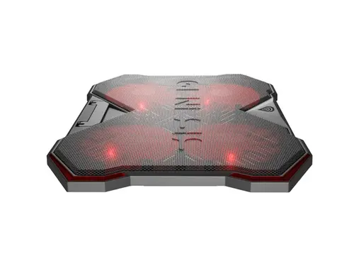 Стойка, Genesis Laptop Cooling Pad Oxid 260 15.6-17.3 4 Fans, Led Light, 2 Usb - image 6