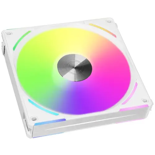 Вентилатор Lian Li UNI AL140 V2, ARGB, Бял - image 2