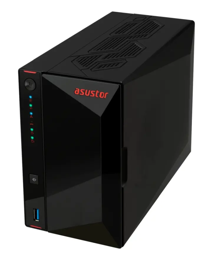 Dispozitiv de stocare în rețea, Asustor Nimbustor AS5402T, NAS cu 2 compartimente, procesor Quad-Core 2.0GHz, două porturi 2.5GbE, 4GB SO-DIMM DDR4 - image 4