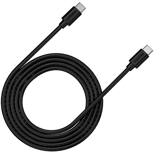 CANYON C-9, 100W, 20V/ 5A, typeC to Type C, 1.2M with Emark, Power wire :20AWG*4C,Signal wires :28AWG*4C,OD4.3mm +/- 0.2mm, PVC ,black
