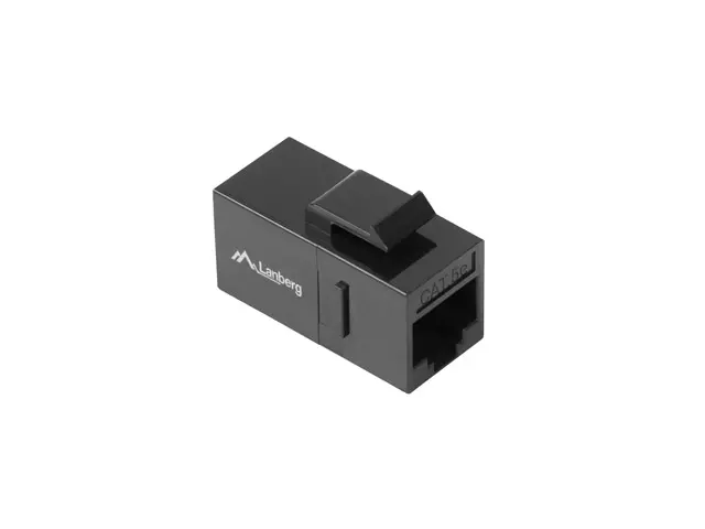 Конектор, Lanberg feed-trru keystone connector RJ45->RJ45 UTP CAT.5e - image 1