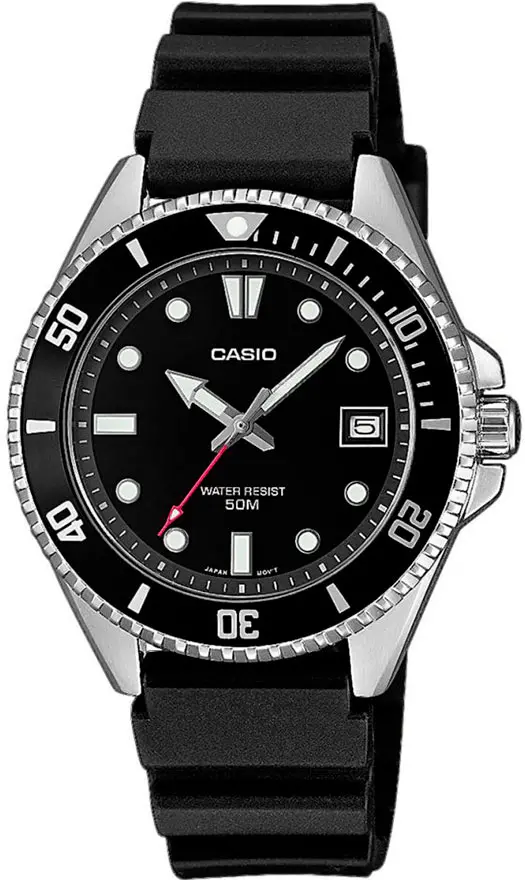 Ανδρικό αναλογικό ρολόι Casio Diving - MDV-10-1A1VEF