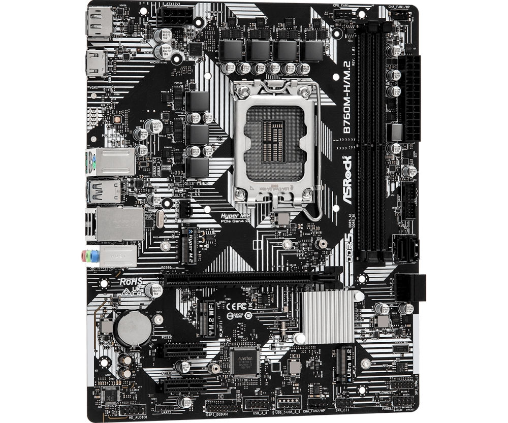 Дънна платка, Asrock B760M-H/M.2 - image 2