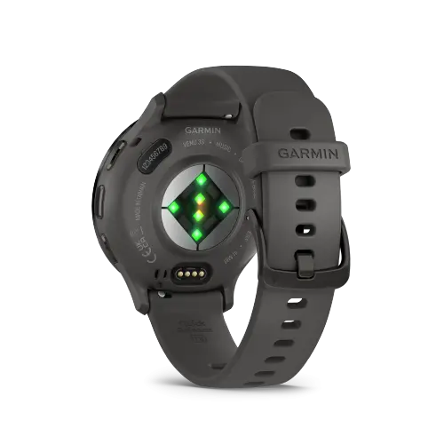 Garmin Venu® 3S - Slate безел с Pebble Gray корпус и силиконова каишка 010-02785-00 - image 4