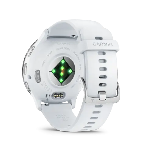 Garmin Venu® 3 - Venu® 3 Silver безел с Whitestone корпус и силиконова каишка 010-02784-00 - image 4