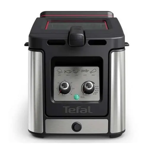 Friteuză, Tefal FR600D10, CLEAR DUO (ODORLESS), 1.2kg (3.5L), 2000W, temperatură reglabilă & temporizator (30min), cuvă detașabilă, cool touch, on/off - 3
