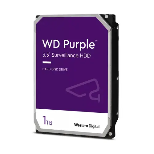 Σκληρός δίσκος, Western Digital Purple 1TB ( 3.5'', 64MB, 5400 RPM, SATA 6Gb/s ) - 1