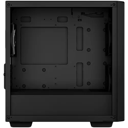DeepCool CC360 ARGB, Mid Tower, Mini-ITX/Micro-ATX, 1xUSB3.0, 1xUSB2.0, 1xAudio, 3x120mm Pre-Installed ARGB Fans, Tempered Glass, Mesh Panel, Black, R-CC360-BKAPM3-G-1 - image 3