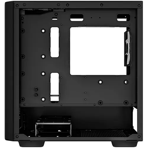 DeepCool CC360 ARGB, Mid Tower, Mini-ITX/Micro-ATX, 1xUSB3.0, 1xUSB2.0, 1xAudio, 3x120mm Pre-Installed ARGB Fans, Tempered Glass, Mesh Panel, Black, R-CC360-BKAPM3-G-1 - image 4