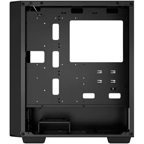 DeepCool CC560 Limited, Mid Tower, Mini-ITX/Micro-ATX/ATX, 1xUSB3.0, 1xUSB2.0, 1xAudio, No Fans, Tempered Glass, Mesh Panel, Black R-CC560-BKNAA0-C-1 - image 4