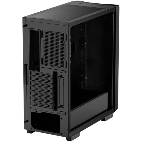 DeepCool CC560 Limited, Mid Tower, Mini-ITX/Micro-ATX/ATX, 1xUSB3.0, 1xUSB2.0, 1xAudio, No Fans, Tempered Glass, Mesh Panel, Black R-CC560-BKNAA0-C-1 - image 5