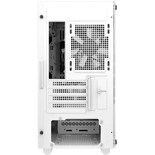 DeepCool CC360 ARGB WH, Mid Tower, Mini-ITX/Micro-ATX, 1xUSB3.0, 1xUSB2.0, 1xAudio, 3x120mm Pre-Installed ARGB Fans, Tempered Glass, Mesh Panel, White, R-CC360-WHAPM3-G-1 - image 5