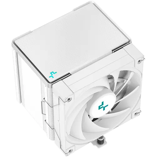 DeepCool AK500 WH, CPU Air Cooler, 1x120mm FK120 PWM Fan, TDP 240W, 5 Heatpipes, White, LGA2066/2011-v3/2011/1700/1200/115x, AMD AM5/AM4, 127x117x158 mm(LxWxH), 3Y, R-AK500-WHNNMT-G - image 2