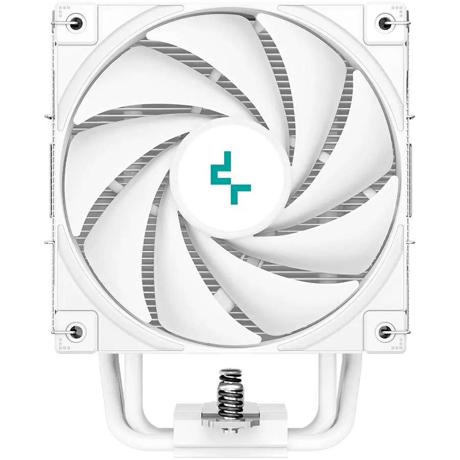 DeepCool AK500 WH, CPU Air Cooler, 1x120mm FK120 PWM Fan, TDP 240W, 5 Heatpipes, White, LGA2066/2011-v3/2011/1700/1200/115x, AMD AM5/AM4, 127x117x158 mm(LxWxH), 3Y, R-AK500-WHNNMT-G - image 3