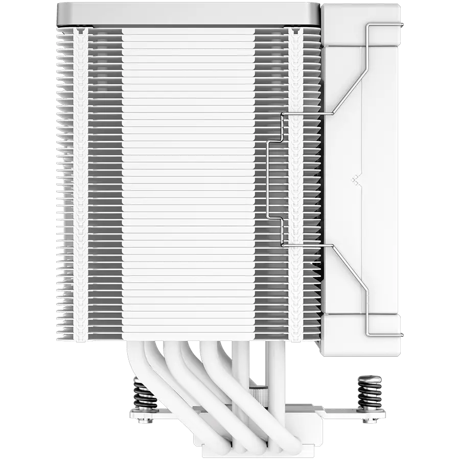 DeepCool AK500 WH, CPU Air Cooler, 1x120mm FK120 PWM Fan, TDP 240W, 5 Heatpipes, White, LGA2066/2011-v3/2011/1700/1200/115x, AMD AM5/AM4, 127x117x158 mm(LxWxH), 3Y, R-AK500-WHNNMT-G - image 4