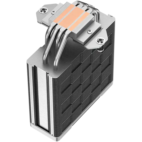 DeepCool AK400, CPU Air Cooler, 1x120mm PWM Fan, TDP 220W, 4 Heatpipes, LGA1700/1200/115x, AMD AM5/AM4, 127x97x155 mm(LxWxH), 3Y, R-AK400-BKNNMN-G-1 - image 5