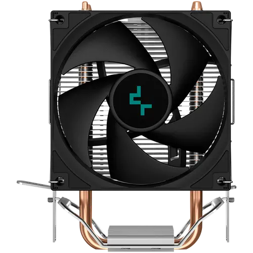 DeepCool AG200, CPU Air Cooler, 1x92mm PWM Fan, TDP 100W, 2 Heatpipes, LGA1700/1200/115x, AMD AM5/AM4, 119x77x133 mm(LxWxH), 2Y, R-AG200-BKNNMN-G - image 3