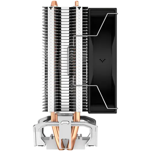 DeepCool AG200, CPU Air Cooler, 1x92mm PWM Fan, TDP 100W, 2 Heatpipes, LGA1700/1200/115x, AMD AM5/AM4, 119x77x133 mm(LxWxH), 2Y, R-AG200-BKNNMN-G - image 4