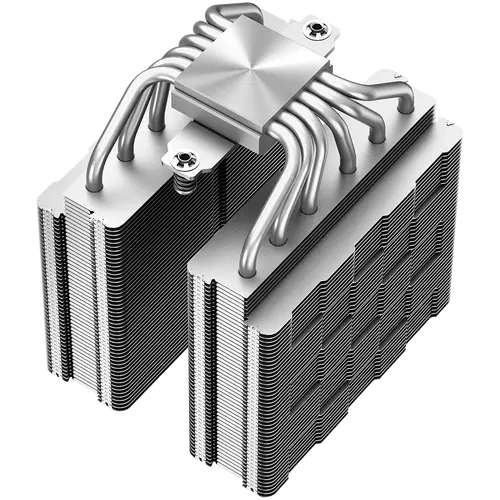 DeepCool AG620, CPU Air Cooler, 2x120mm PWM Fan, TDP 260W, 6 Heatpipes, LGA2066/2011-v3/2011/1700/1200/115x, AMD AM5/AM4, 129x136x157 mm(LxWxH), 2Y, R-AG620-BKNNMN-G-1 - image 5