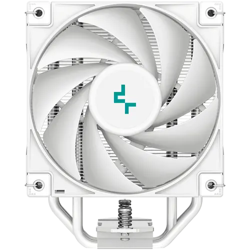 DeepCool AK400 WH, CPU Air Cooler, 1x120mm PWM Fan, TDP 220W, 4 Heatpipes, White, LGA1700/1200/115x, AMD AM5/AM4, 127x97x155 mm(LxWxH), 3Y, R-AK400-WHNNMN-G-1 - image 3