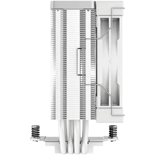 DeepCool AK400 WH, CPU Air Cooler, 1x120mm PWM Fan, TDP 220W, 4 Heatpipes, White, LGA1700/1200/115x, AMD AM5/AM4, 127x97x155 mm(LxWxH), 3Y, R-AK400-WHNNMN-G-1 - image 4