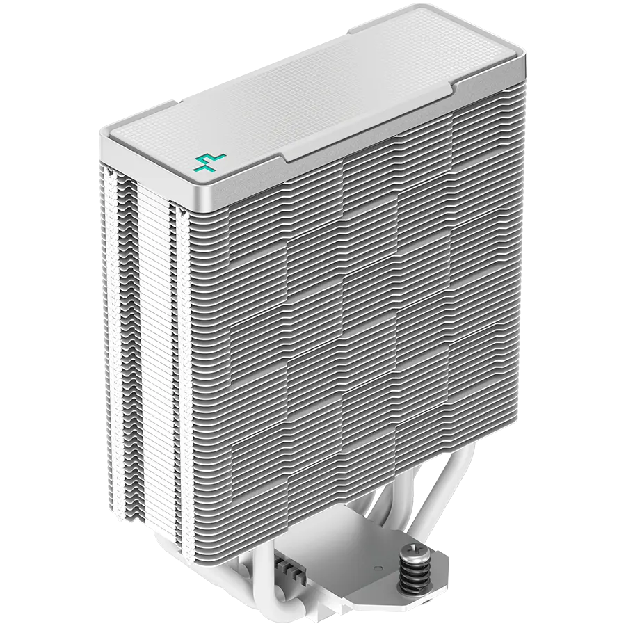DeepCool AK400 WH, CPU Air Cooler, 1x120mm PWM Fan, TDP 220W, 4 Heatpipes, White, LGA1700/1200/115x, AMD AM5/AM4, 127x97x155 mm(LxWxH), 3Y, R-AK400-WHNNMN-G-1 - image 6