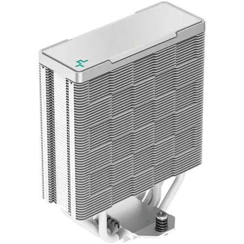 DeepCool AK400 WH, CPU Air Cooler, 1x120mm PWM Fan, TDP 220W, 4 Heatpipes, White, LGA1700/1200/115x, AMD AM5/AM4, 127x97x155 mm(LxWxH), 3Y, R-AK400-WHNNMN-G-1 - image 6