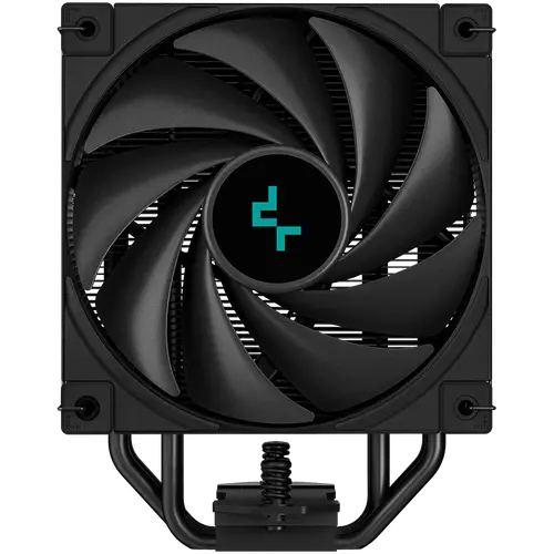 DeepCool AK400 Digital, CPU Air Cooler, 1x120mm FK120 PWM Fan, Digital Display, ARGB, TDP 220W, 4 Heatpipes, Black, LGA1700/1200/115x, AMD AM5/AM4, 126x97x156 mm(LxWxH), 3Y, R-AK400-BKADMN-G - image 2