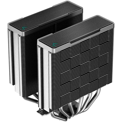 DeepCool AK620, CPU Air Cooler, 2x120mm PWM Fan, TDP 260W, 6 Heatpipes, LGA2066/2011-v3/2011/1700/1200/115x, AMD AM5/AM4, 129x138x160 mm(LxWxH), 3Y, R-AK620-BKNNMT-G - image 6