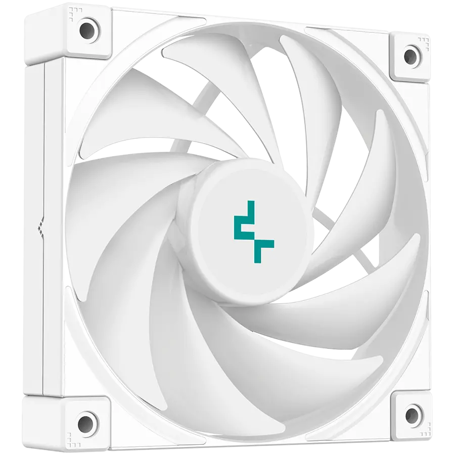 DeepCool AK620 WH, CPU Air Cooler, 2x120mm PWM FDB Fan, TDP 260W, 6 Heatpipes, White, LGA2066/2011-v3/2011/1700/1200/115x, AMD AM5/AM4, 129x138x160 mm(LxWxH), 3Y, R-AK620-WHNNMT-G-1 - image 5