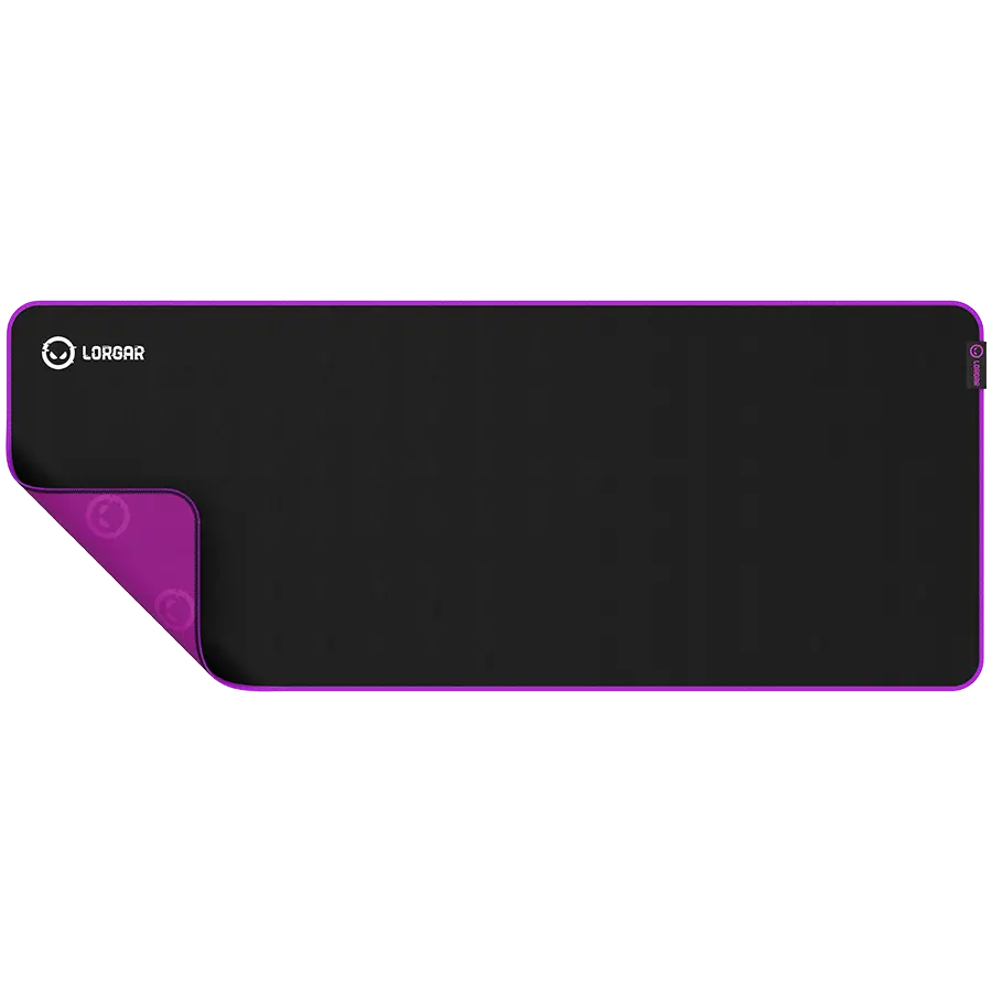 Lorgar Main 319, Gaming mouse pad, High-speed surface, Purple anti-slip rubber base, size: 900mm x 360mm x 3mm, weight 0.6kg - image 1