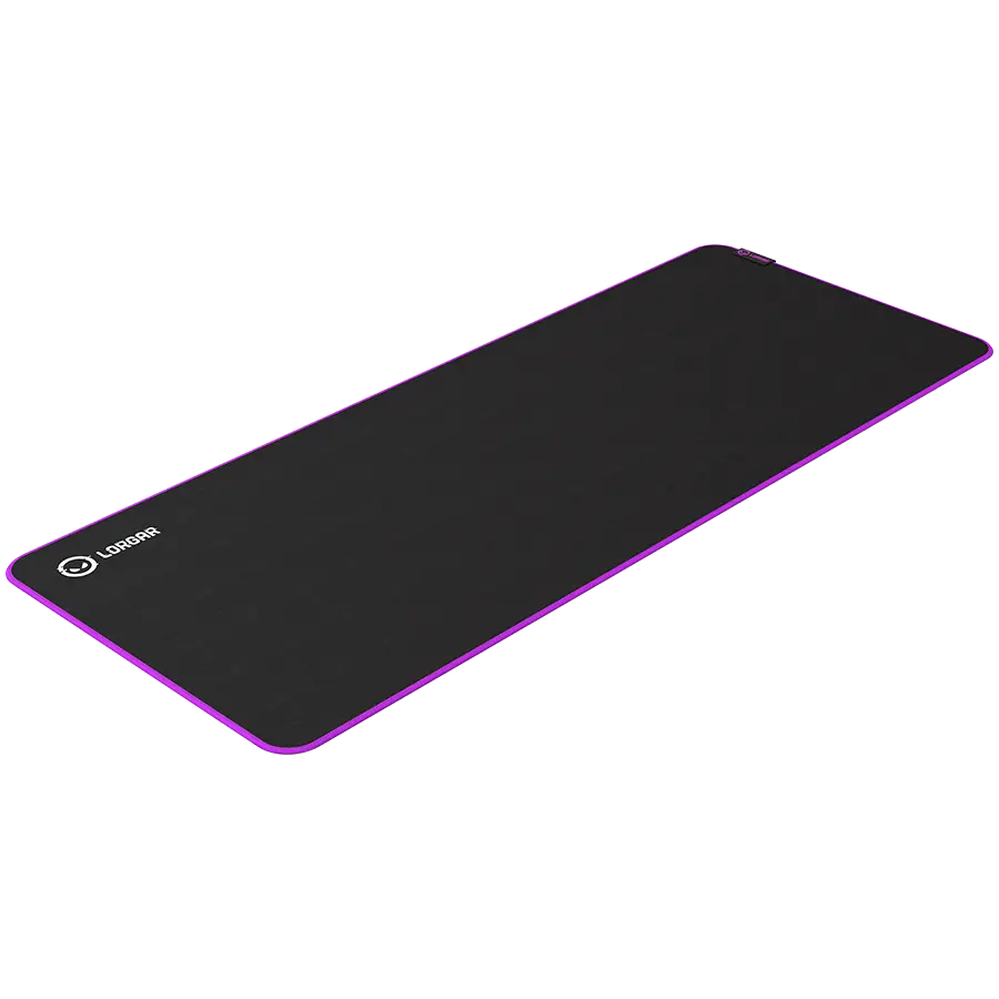 Lorgar Main 319, Gaming mouse pad, High-speed surface, Purple anti-slip rubber base, size: 900mm x 360mm x 3mm, weight 0.6kg - image 2