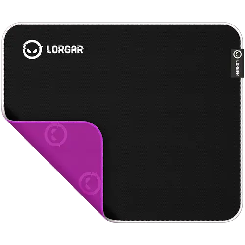 Lorgar Legacer 755, Gaming mouse pad, Ultra-gliding surface, Purple anti-slip rubber base, size: 500mm x 420mm x 3mm, weight 0.45kg - image 1