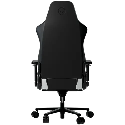 LORGAR Base 311, Gaming chair, PU eco-leather, 1.8 mm metal frame, multiblock mechanism, 4D armrests, 5 Star aluminium base, Class-4 gas lift, 75mm PU casters, Black + white - image 3